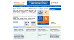 Desktop Screenshot of digitalsignaturehyderabad.com